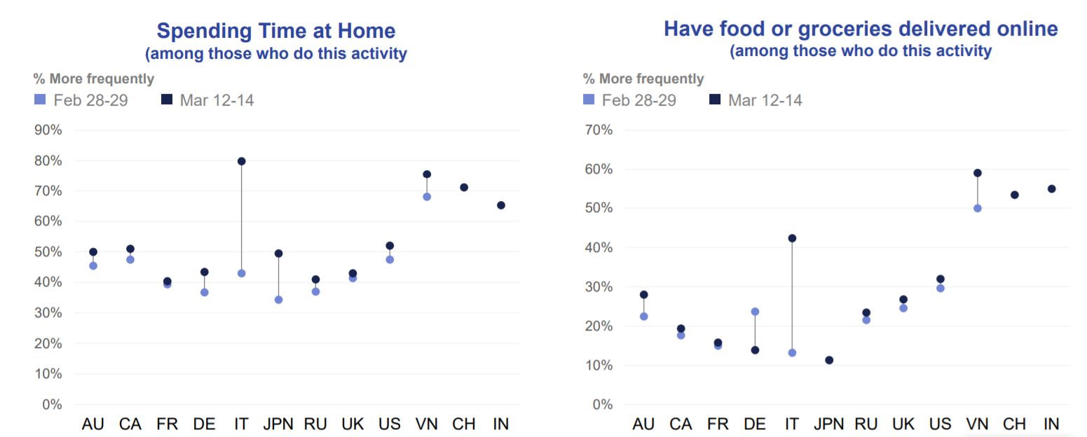 food groceries online delivery report