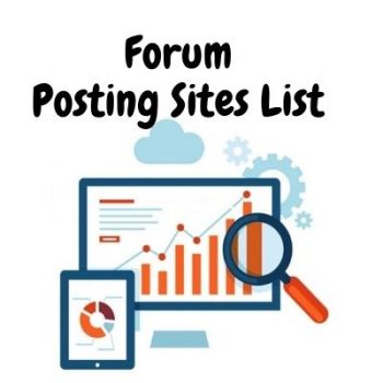 Forum Posting Sites List