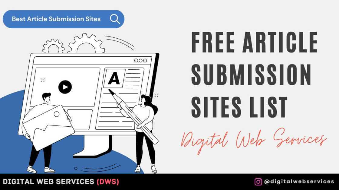 Free Article Submission Sites List