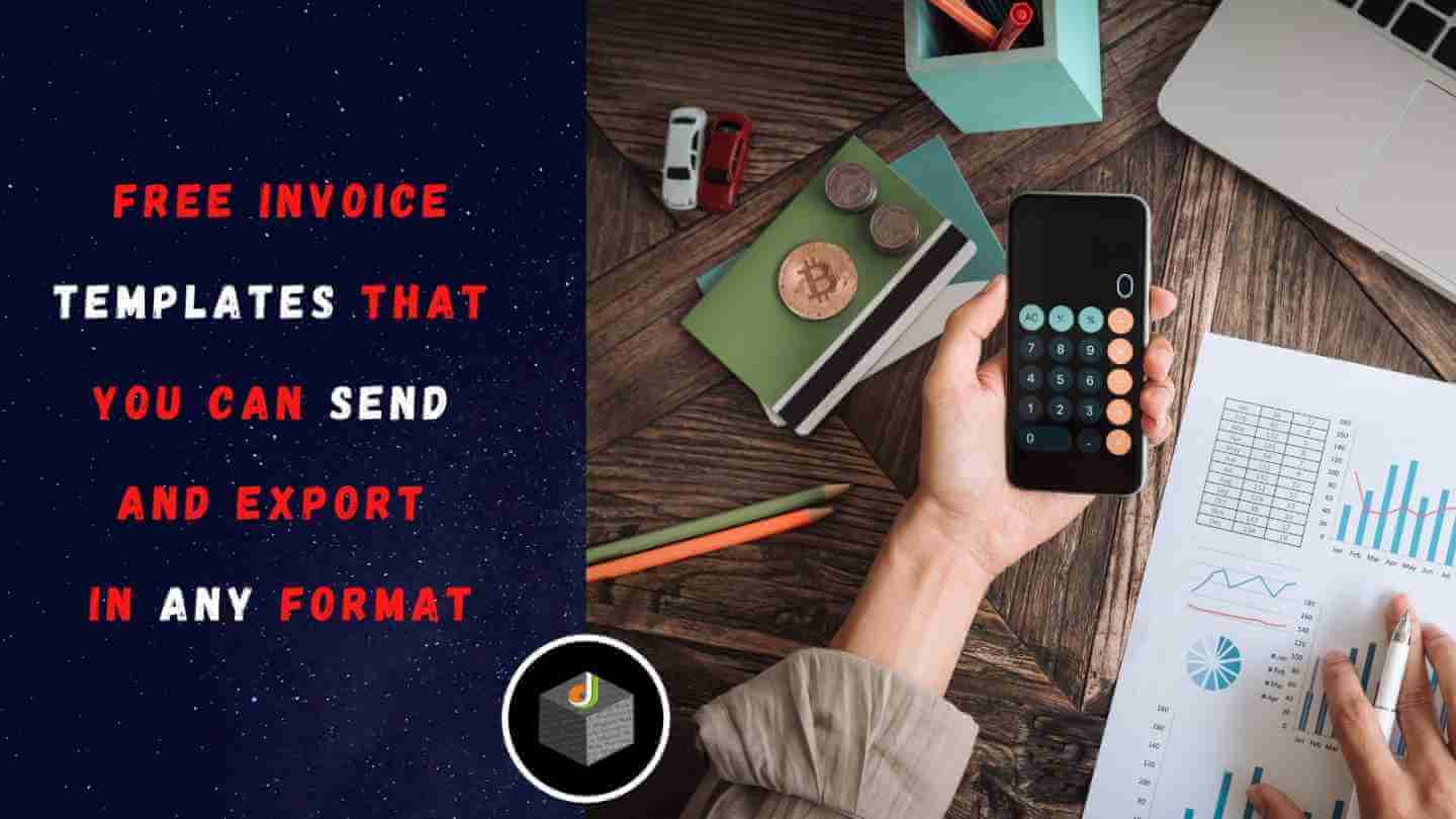 Free Invoice Templates That You Can Send and Export in Any Format