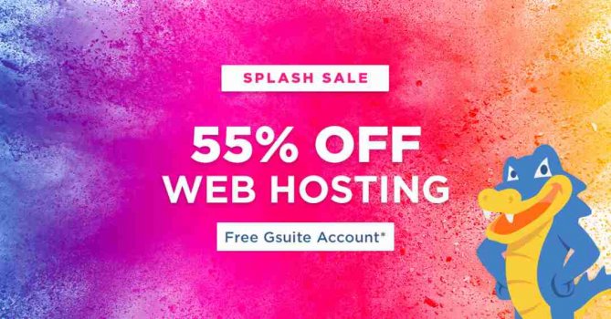 HostGator Splash Sale