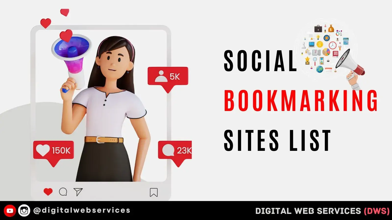 Social Bookmarking Sites List 2023 With High DA & PA