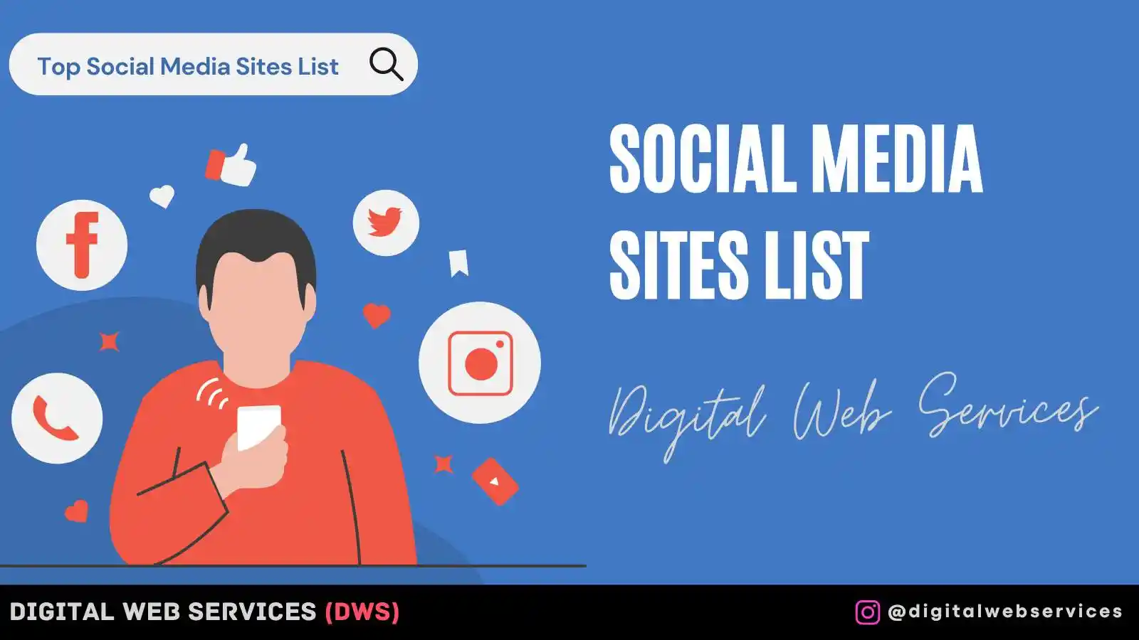 Social Media Sites List